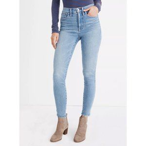 Madewell High-Rise Skinny Jeans in Hamden Wash